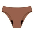 thumbnail image 2 of Traje de baño menstrual SCZ a prueba de fugas bikini inferior 3xl marrón claro, 2 of 7