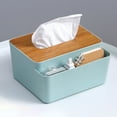 thumbnail image 6 of Vacemry Under $5 Multi Compartment Tissue Box Holder, Cosmetic Lipstick Storage Organizer Container, Desktop Accessory Holder Box, Plastic Storage Box with Dividers, Organization Storage Solution, 6 of 6