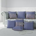 thumbnail image 5 of Floral Fusion Indoor/Outdoor Pillow with Removable Cover in Purple 16x16, 5 of 5