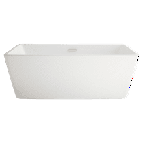 American Standard Sedona 63 in x 30 in Loft Freestanding Bathtub In White