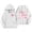 White, variant on MUXiin Girls Hoodies Bow Trendy Floral Pattern Pullover Hoodie Preppy Back To School Casual Toddler Girl Clothes with Pockets