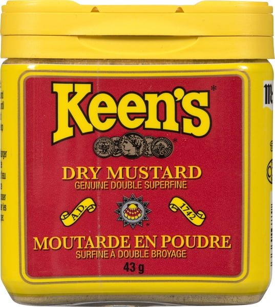 Keen's Genuine Double Superfine Dry Mustard, KEENS DRY MUSTARD 43 G