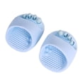 thumbnail image 2 of Pantuflas con separadores de dedos,Ensanchador y separador de dedos para dedos en martillo,Zapatillas de masaje de media suela para mujer para interior de casa,Pantuflas con separador de dedos, 2 of 8