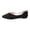 Black, variant on Loafers for Women Low Cut Pointed Toe for Spring Summer Overseas Trade Plus Size on Low Heel Comfortable Design Shoes for Women Black,37