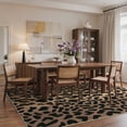 thumbnail image 2 of KUETH 8x10 Panthera Area Rugs Machine Washable Rugs for Living Room, Non Slip Flat Pile Rug with Rubber Backing, Modern Rug for Entryway Bedroom Dining Room Home Office, 2 of 9