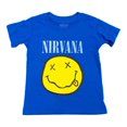 thumbnail image 1 of Playera Nirvana para Niño Juvenil, Talla 4 Azul Rey, 1 of 4