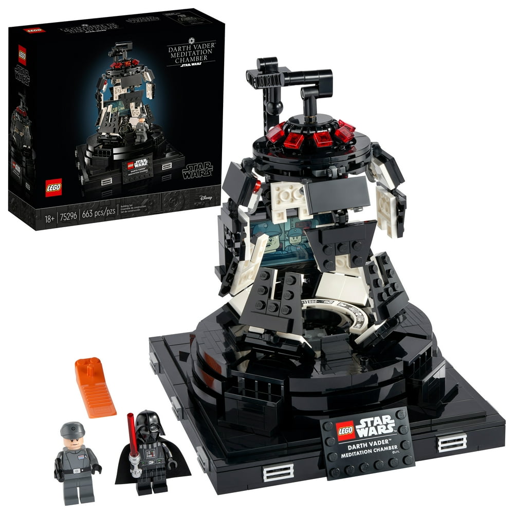 white darth vader lego