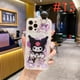 thumbnail image 1 of Compatible For Xiaomi Redmi Note 12 Pro+ 5G 11 Pro 11S 10S 10 5G 9S 10 9 8 Pro Redmi 12C 10C A1 9A 9C 9T 10 9 K20 Pro Con Soporte De Muñeca Kuromi Tridimensional Funda Para Teléfono Móvil Gao Jiahui unisex, 1 of 2
