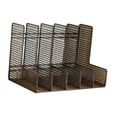 thumbnail image 2 of figatia Mesh File Holder File Organizer 5 Layer Document Rack Desktop Storage Rack Paper Folder Organizers for School Office, 2 of 8