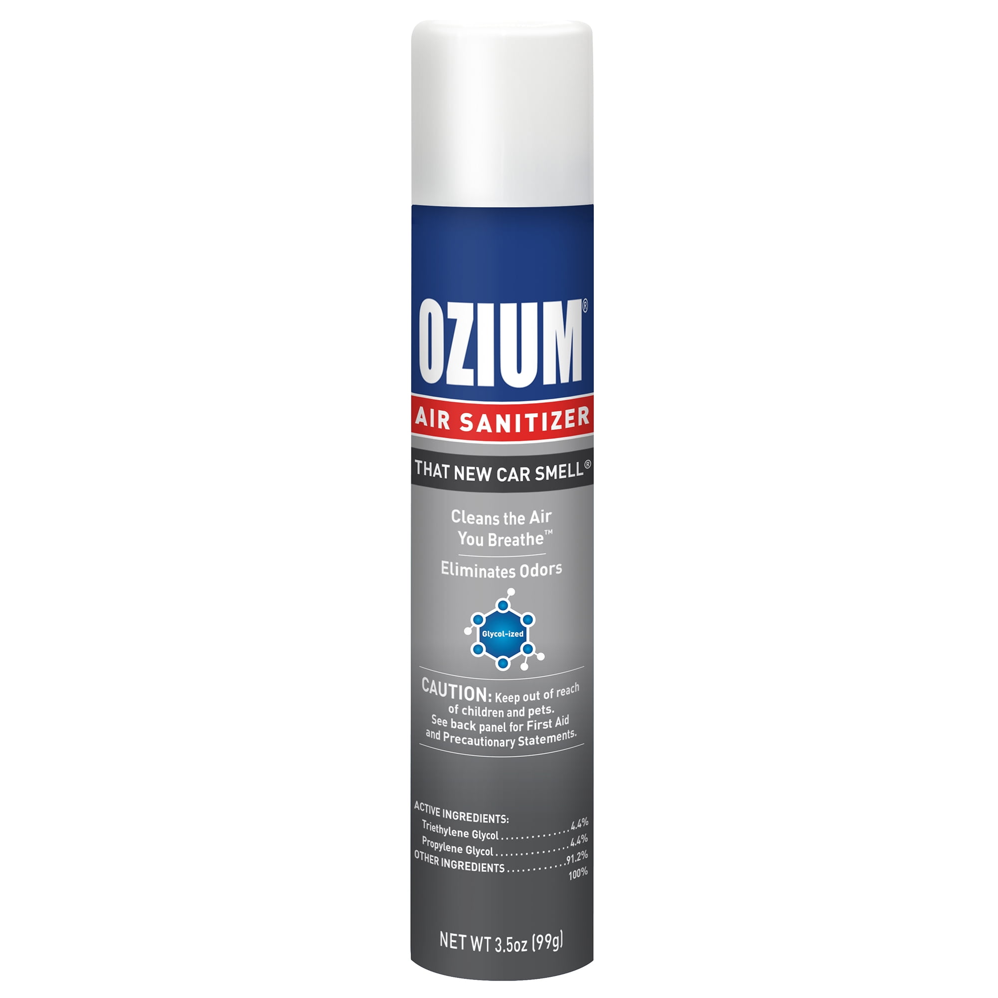 Ozium New Car Scent Spray Air Sanitizer, 3.5 Oz.