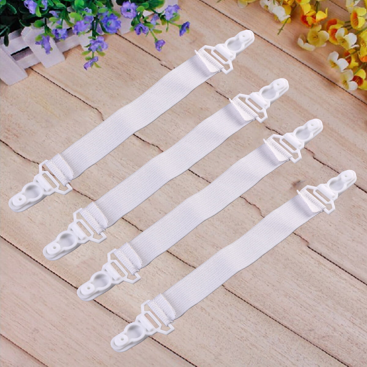 Elastic Bed Sheet Grippers Fastener Clips 4PCS/Set – CargoCache