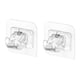 thumbnail image 1 of No Drill Curtain Rod Brackets Set, 2-Piece Adjustable Adhesive Curtain Rod Holders, 1 of 5