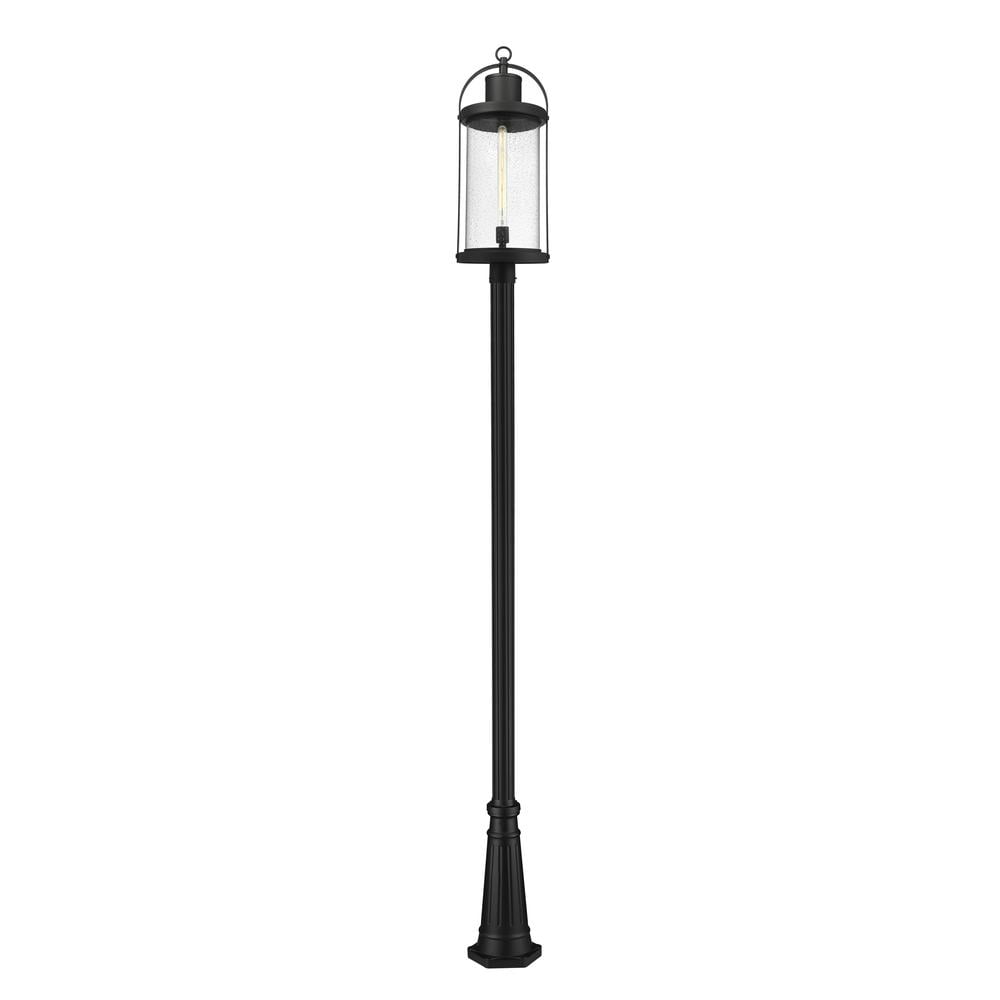 Z-Lite - Roundhouse - 1 Light Outdoor Post Mount Lantern in Period Inspired