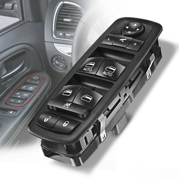 Front Driver Power Window Switch Master for Ram 1500 2500 3500 4500 2012-2015