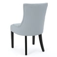 thumbnail image 2 of Haley Light Sky Fabric Dining Chairs (Set of 2), 2 of 6