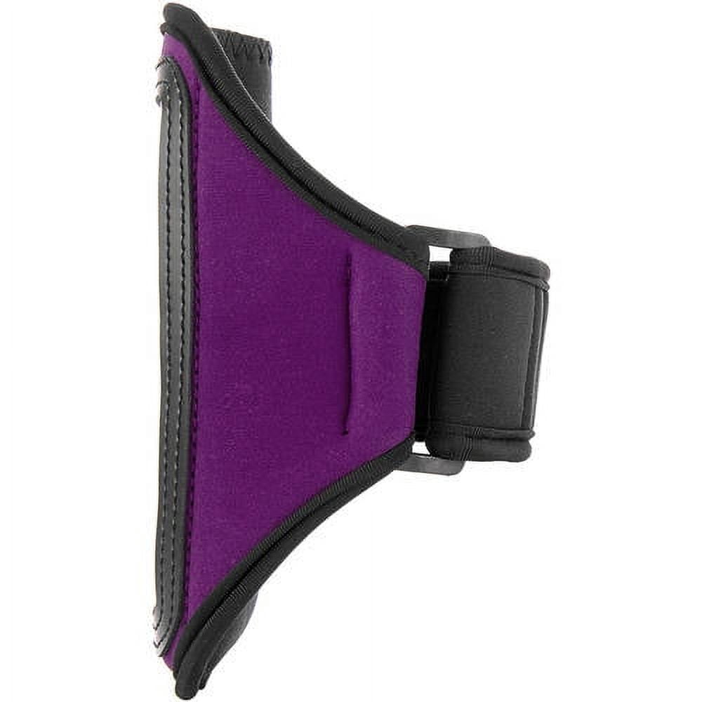 Vangoddy Waterproof Adjustable Padded Fitness Running Workout Armband,20.25in x 7in, Purple