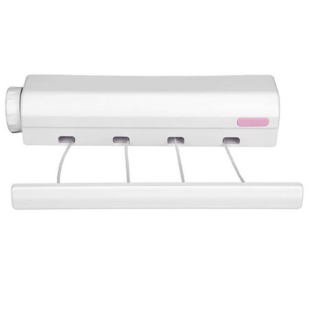 

Retractable Clothesline Telescopic Indoor Outdoor Wall (4 Lines)