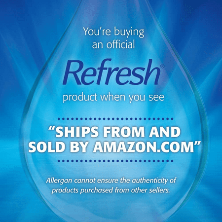 Refresh Relieva Lubricant Eye Drops, 0.33 Fl Oz Sterile