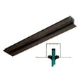 thumbnail image 2 of CRL PS1DU240 Dark Bronze Anodized Pocket Snap-In Channel - 240", 2 of 4