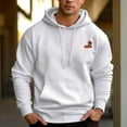 thumbnail image 6 of Men's 330g 100% Cotton Pattern Terry Dropped Shoulder Hoodie-Skateboard Skull, 6 of 15