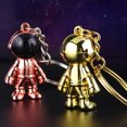 thumbnail image 3 of Astronaut Keychain 3D Cartoon - Decorative Spaceman Key Chain Backpack Charm, 3 of 9