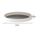 thumbnail image 4 of onlyliua para Interior/Exterior Bandeja de Almacenamiento de Condimentos Giratoria con Marco de Esquina para Cocina, 4 of 5