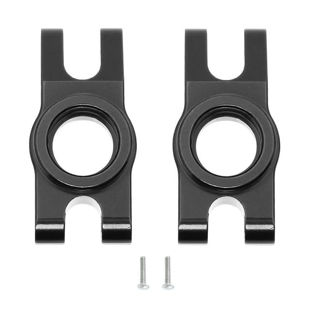 fastboy CNC Machined Front Rear Portal Axle DIY Kit For 1/14 MJX 14302 On-Road Vehicles Black