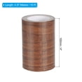 thumbnail image 2 of Wood Grain Repair Tape 4"X15', Self Adhesive Realistic Textured Repair Tape Patch, Dark Brown Oak, 2 of 5