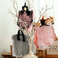 thumbnail image 2 of 3 Pieces Halloween Decoration Hanging Ghost, Witch Skeleton Windsock Pendant, Ghost Cute Flying Ghost Decor for Patio Lawn Garden Party and Holiday Decorations, 2 of 9