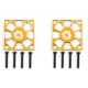 thumbnail image 1 of 2X Cubierta de Ventilador de Enfriamiento de AleacióN de Aluminio 30X30 mm para RC Motor ESC Cubierta de ProteccióN de Ventilador de RegulacióN EléCtrica, Amarillo, 1 of 2