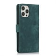 thumbnail image 6 of Allytech Wallet Flip Case for iPhone 15 Pro Max with Orchid Butterflies Embossed Pattern, Premium PU Leather Kickstand Magnetic Clasp Shockproof Case with Card Holder & Wrist Strap, Green, 6 of 8