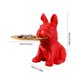 thumbnail image 3 of Decoración De Almacenamiento Figuritas de arte Bulldog con decoración de caja de almacenamiento de resina de palé para oficina (rojo) Tmvgtek Libre de BPA, 3 of 7
