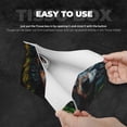 thumbnail image 3 of Logiee Realistic Style Green Fur Wolf Print Tissue Box Cover,Stylish Tissue Box Holder Decorative Tissue Cover for Bathroom Toilet Bedroom Living Room Table Desk Office, 3 of 7