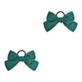 thumbnail image 2 of Bandeau Grand pour Cheveux, Pince à Ressort, Nœud Réglable, Multicolore, Sans Accroc, Porte-Queue, Épingles à Cheveux, Chouchous pour Filles, Bleu Lac, 2Ensemble, 2 of 6