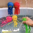 thumbnail image 4 of Octopus Squeezing Fun Creative Bathing Water Toys Absorb Water Octopus Decompression Spray Vent Octopus, 4 of 7