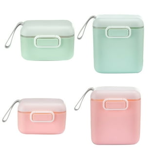 Dido Milk Powder Storage Box Portable Travel Container Cereal Toddler Baby  Reusable Washable Small Food Dispenser Outdoor Green 