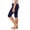 04-Navy, variant on Girls Shorts Kids Elastic Waist Sport Dance Yoga Short Leggings Stretchy Knee Length Basic Shorts