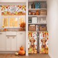 thumbnail image 2 of dinii Fall Kitchen Window Curtains and Valances Set 36 Inch, Highland Cow Pumpkin Leaves Rustic Short Tier Curtain for Cafe Living Room Bathroom, Autumn 3 Pieces Set Kitchen Decor, 2 of 6