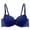 Women's Bras Blue, variant on Women's Plus Size Bras, Sexy Push Up Lace Bars for Women Padded Add 2 Cups Lift Up Underwire Full Coverage Everyday Bra S-L