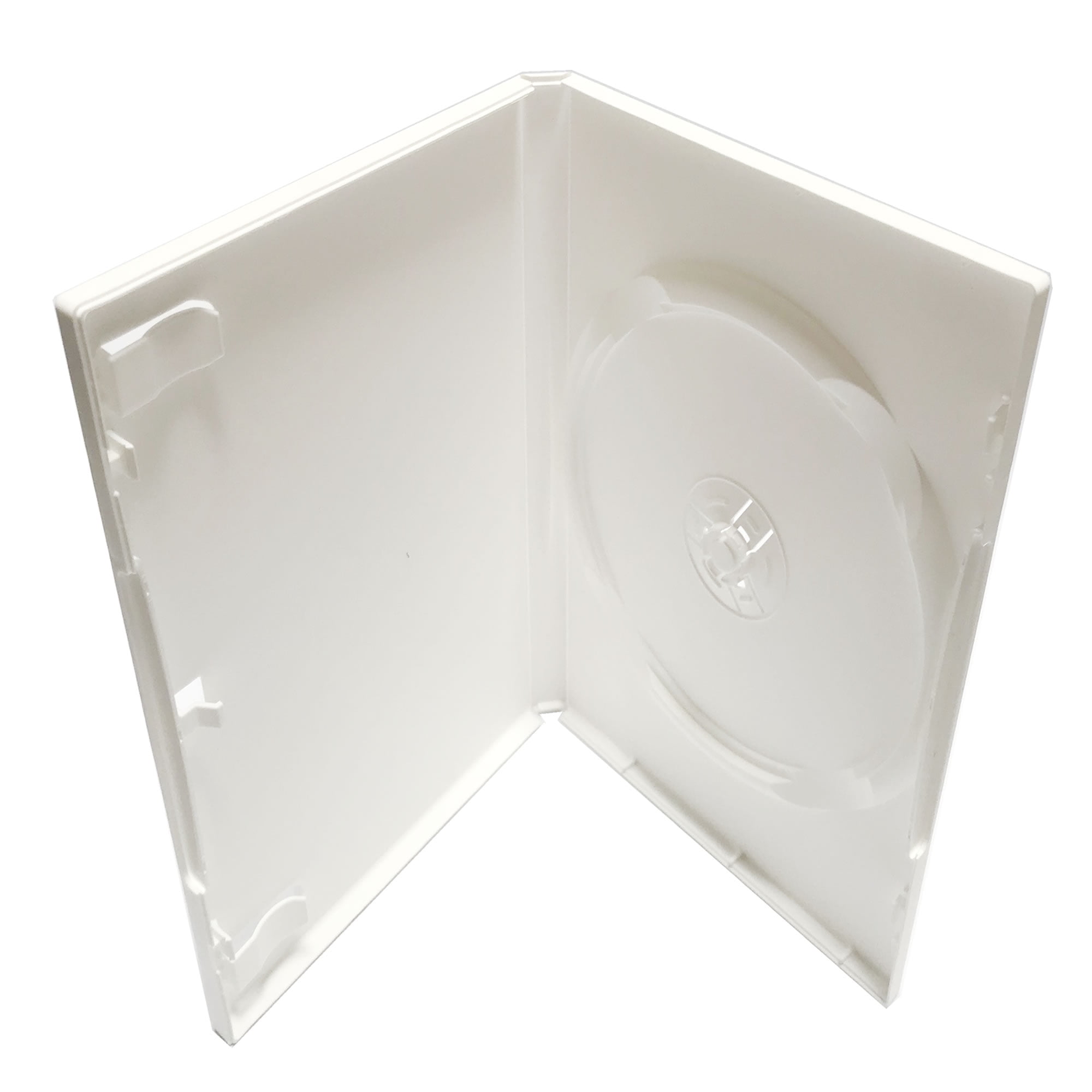 Standard DVD Case - White - Premium - 25 Pack - Walmart.com