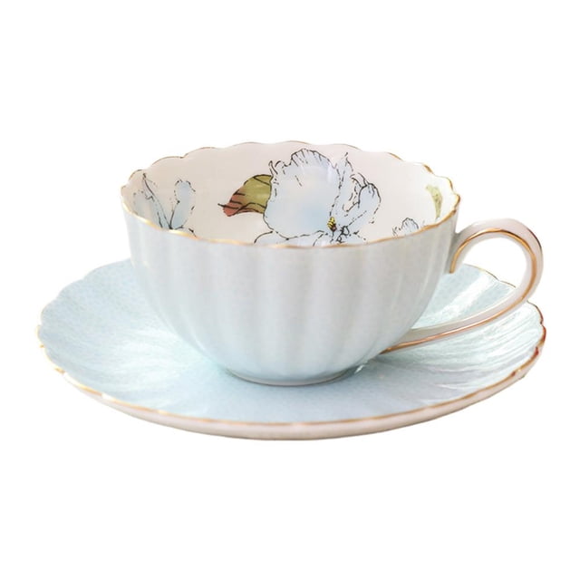 English style ceramic coffee cup set Hot Sale M0G0