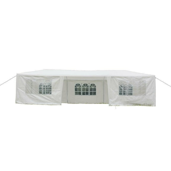 HLL Outdoor White Canopy Party Wedding Tent Heavy duty Gazebo garden BBQ