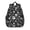 Dog Paw Print, variant on Dog Paw Print Black Pattern Backpack for School, Cute School Bag with Adjustable Shoulder Straps and Padded Back, 15"x11.42"x5.5"