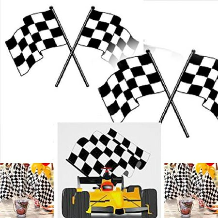 adorox 72pcs checkered mini