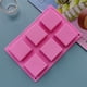 thumbnail image 5 of Wosthever Moldes de silicona para pasteles, molde cuadrado para hornear pudín DIY-40-230 ℃, horno resistente al calor, Cupcake, bandeja , Herramientas y accesorios para hornear, 5 of 6