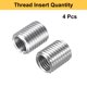thumbnail image 3 of Uxcell 4pcs Insertos de Reparación de Roscas M20 x 2.5 macho a M16 x 2 hembra 25mm de Largo Tuercas Reductoras de Acero Inoxidable Mangas Autoperforantes Métricas, 3 of 7