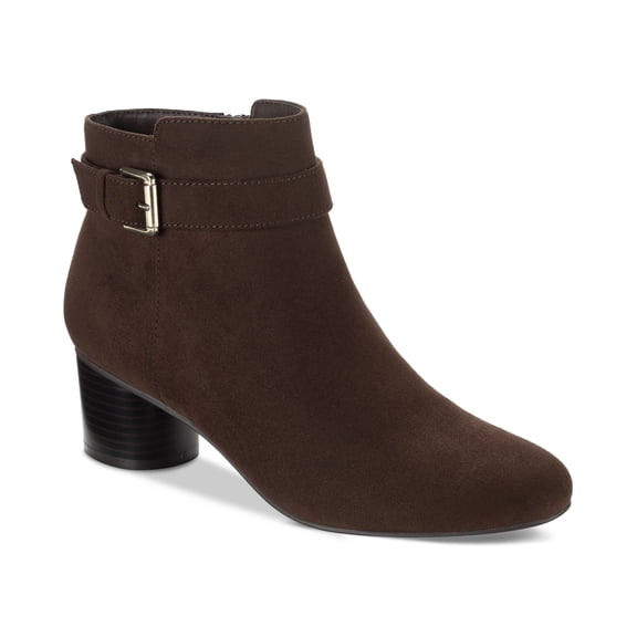 Style Co Ariella Dress Booties Chocolate Micro 7.5M