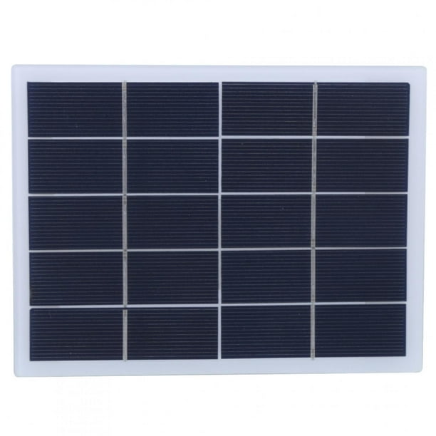 Cargador de emergencia para exteriores, módulo de panel solar de silicio policristalino de 3W 5V Panel solar V Resultados impresionantes