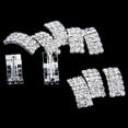 thumbnail image 5 of 10pcs 9mm Ribbon Buckle Slider Buckles for Wedding Invitation Letter Christmas Buckles () - A, 5 of 10