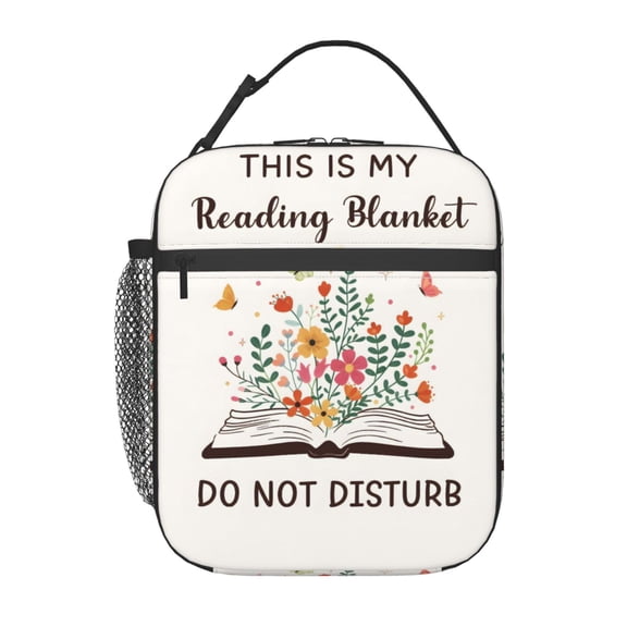Book Lovers Gifts For Women Men Lunch Bag Portable Thermal Lunch Box for Men and Women